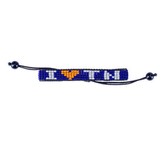I Love Tennessee Beaded Bracelet – Handcrafted & Adjustable