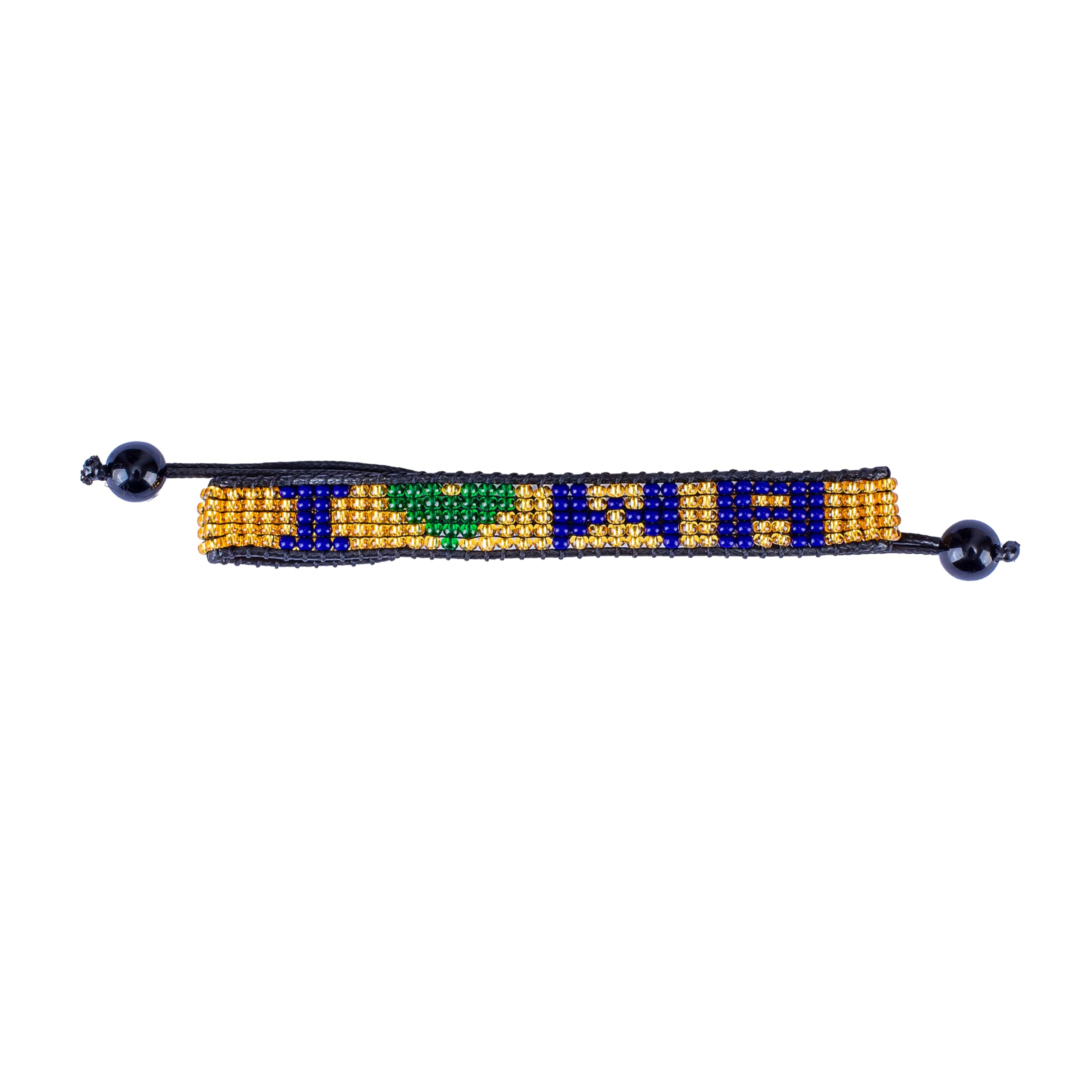 I Love Washington Beaded Bracelet – Handcrafted & Adjustable