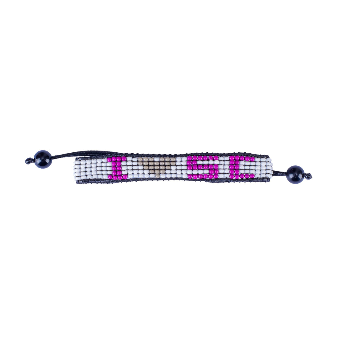 I Love South Carolina Beaded Bracelet – Handcrafted & Adjustable
