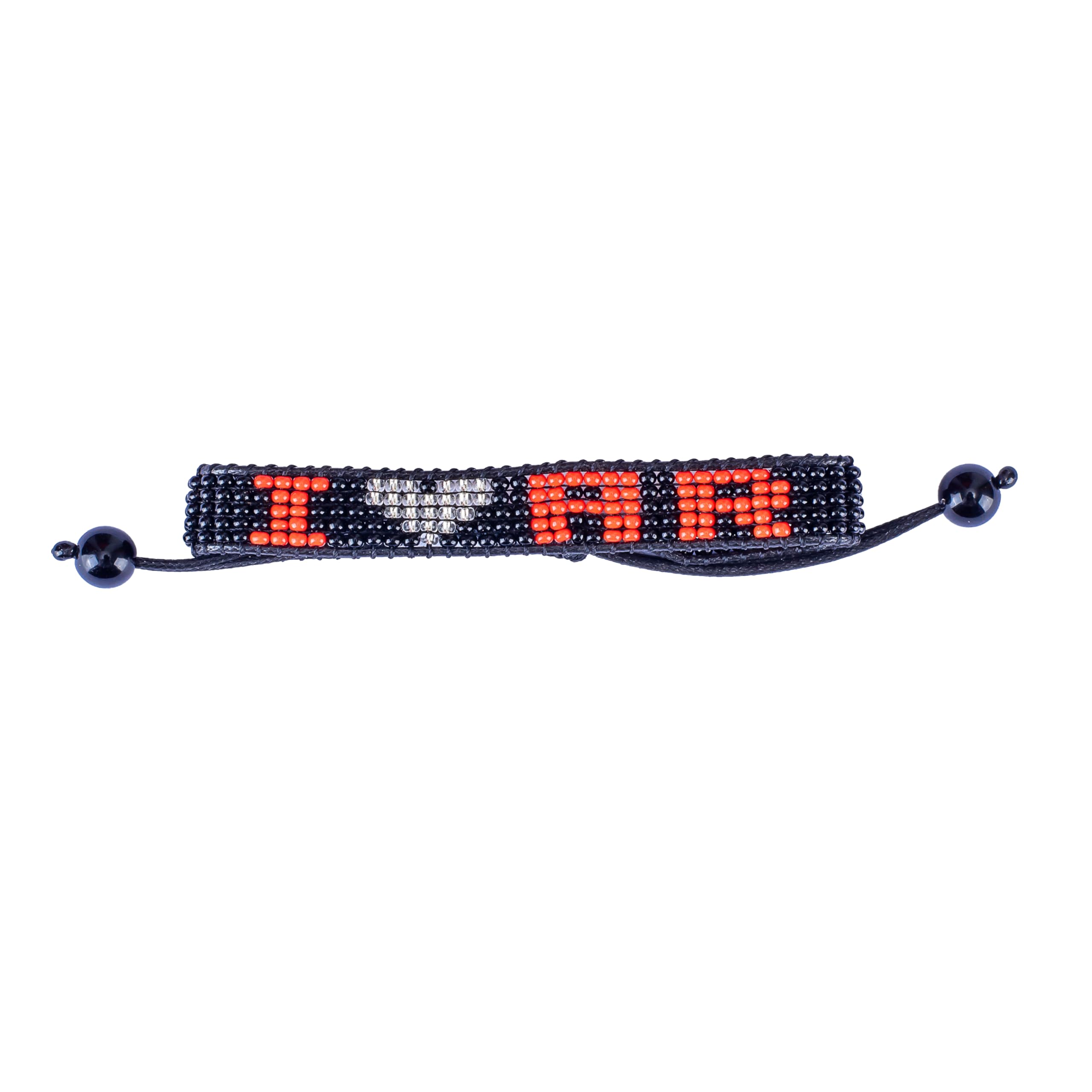 I Love Arkansas Beaded Bracelet – Handcrafted & Adjustable
