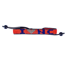 I Love North Carolina Beaded Bracelet – Handcrafted & Adjustable