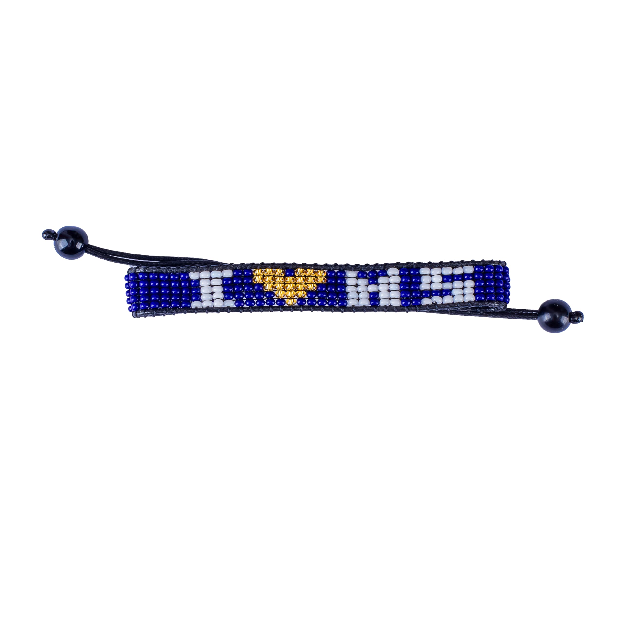 I Love Mississippi Beaded Bracelet – Handcrafted & Adjustable
