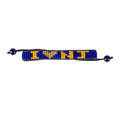 I Love New Jersey Beaded Bracelet – Handcrafted & Adjustable