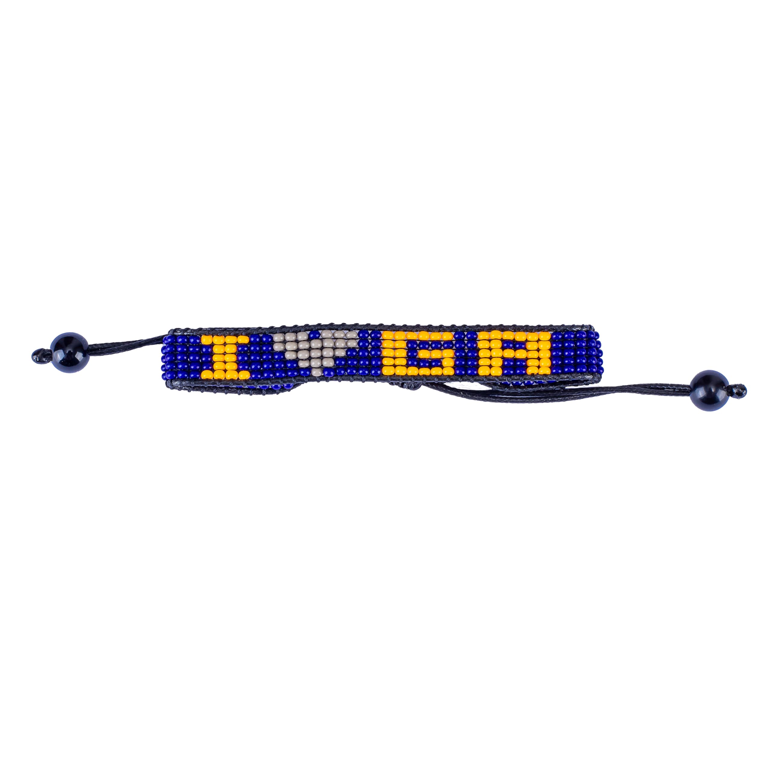 I Love Georgia Beaded Bracelet – Handcrafted & Adjustable