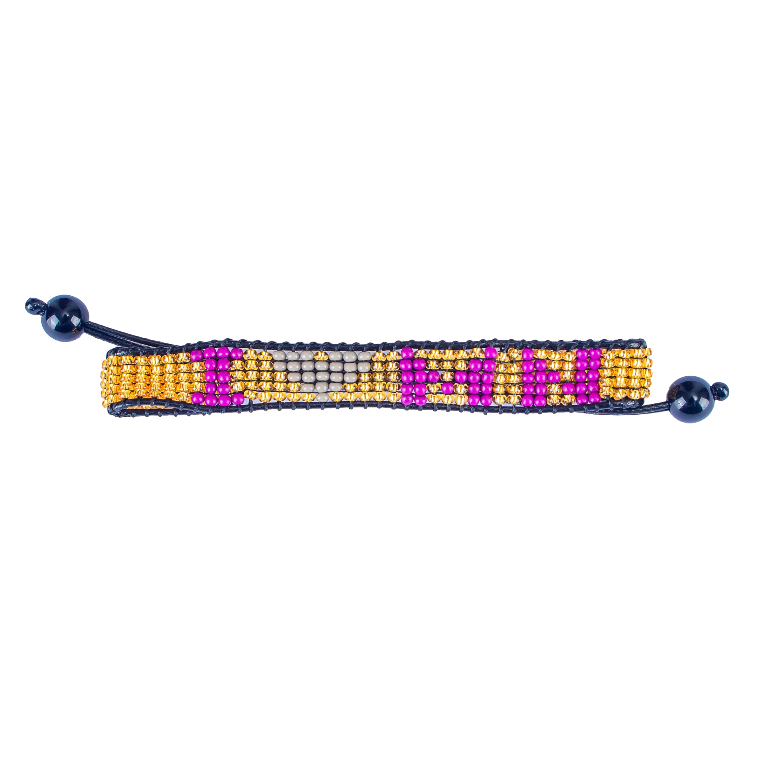 I Love Minnesota Beaded Bracelet – Handcrafted & Adjustable