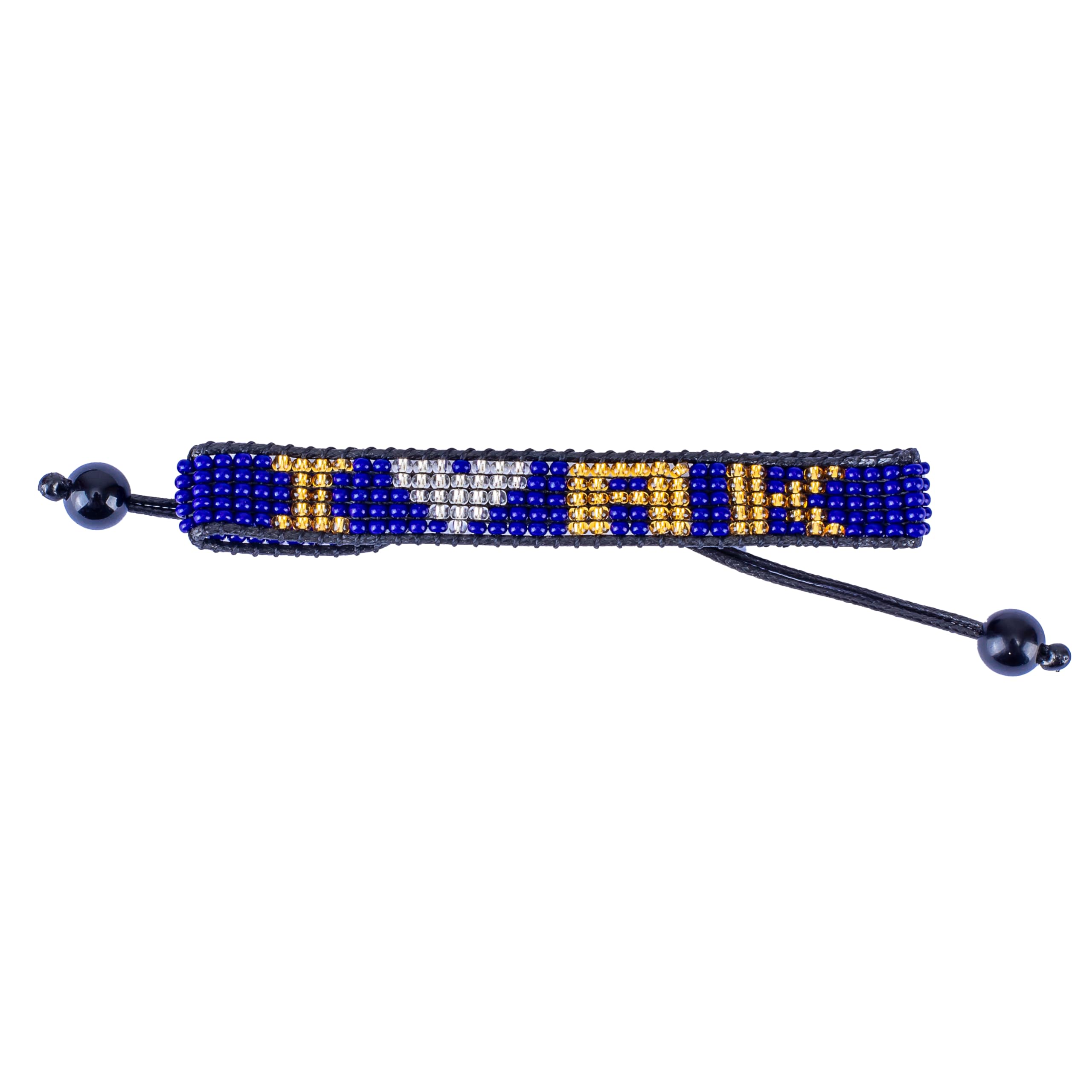 I Love Alaska Beaded Bracelet – Handcrafted & Adjustable