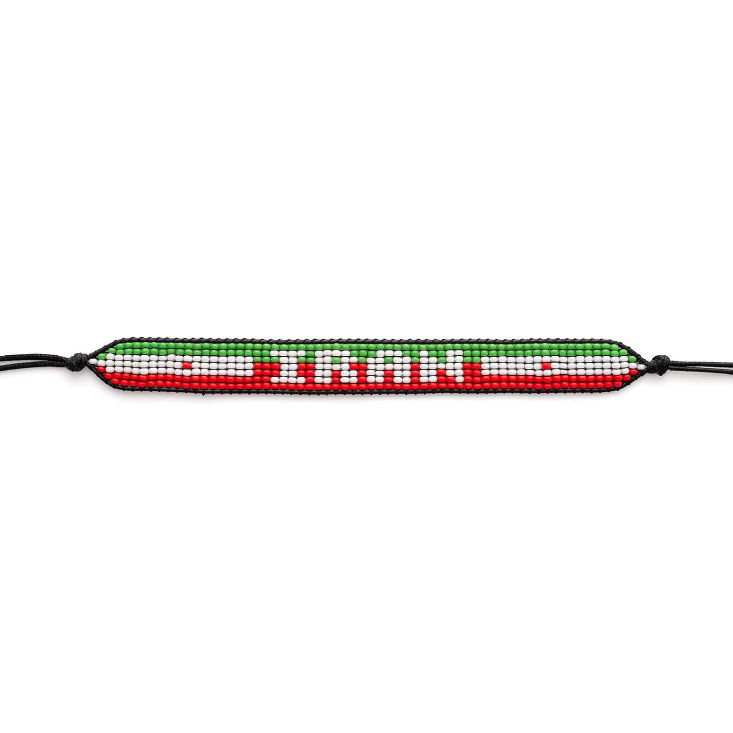 Iran Beaded Bracelet – Handmade Adjustable Flag Bracelet with Team Name – World Cup 2026 Inspired Soccer Fan Jewelry – Durable & Unisex