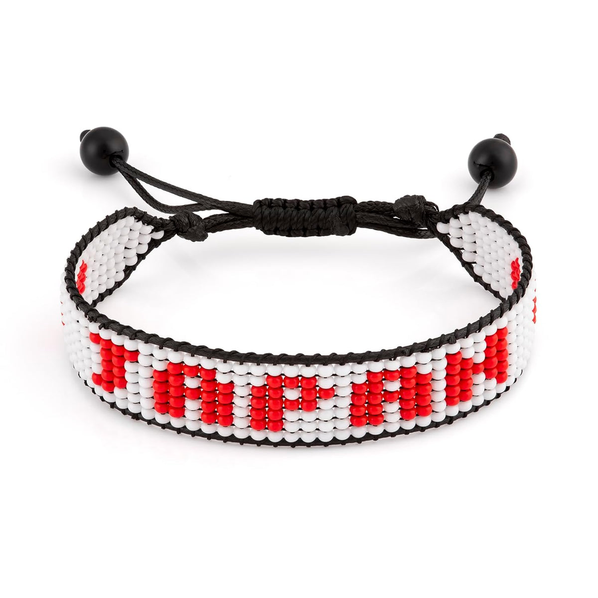 Japan Beaded Bracelet – Handmade Adjustable Flag Bracelet with Team Name – World Cup 2026 Inspired Soccer Fan Jewelry – Durable & Unisex