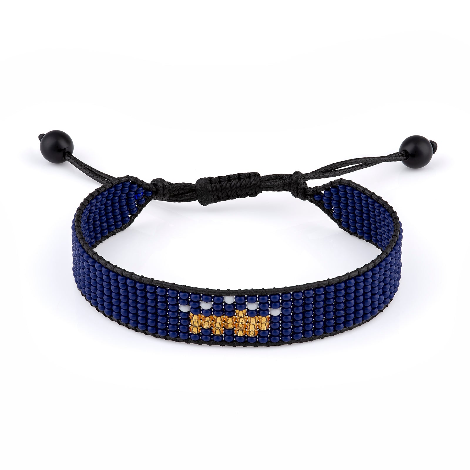 Kosovo Flag Bracelet: Adjustable, Unisex Boho Style Bracelet for Women & Men