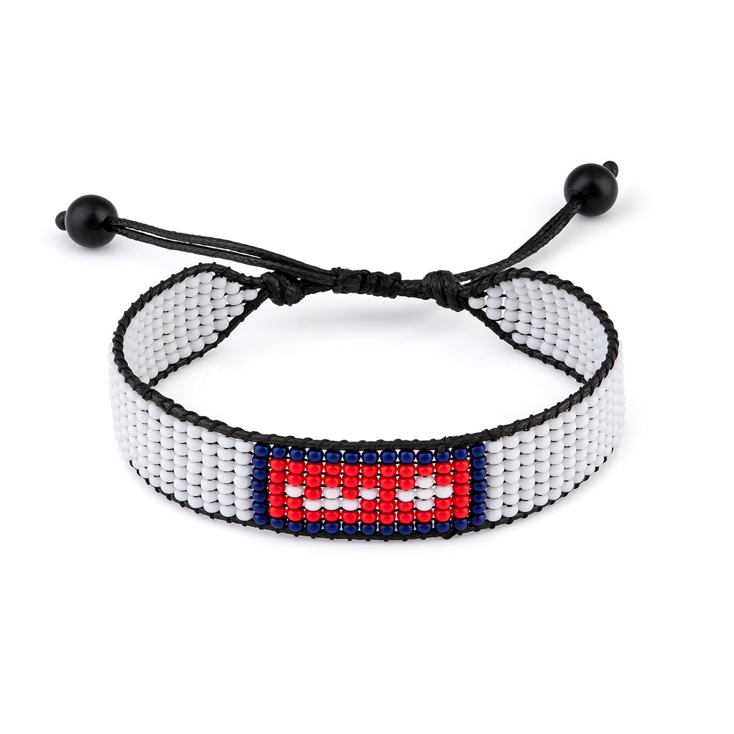 Nepal Flag Bracelet: Adjustable, Boho Style Rope Bracelet for Women & Men