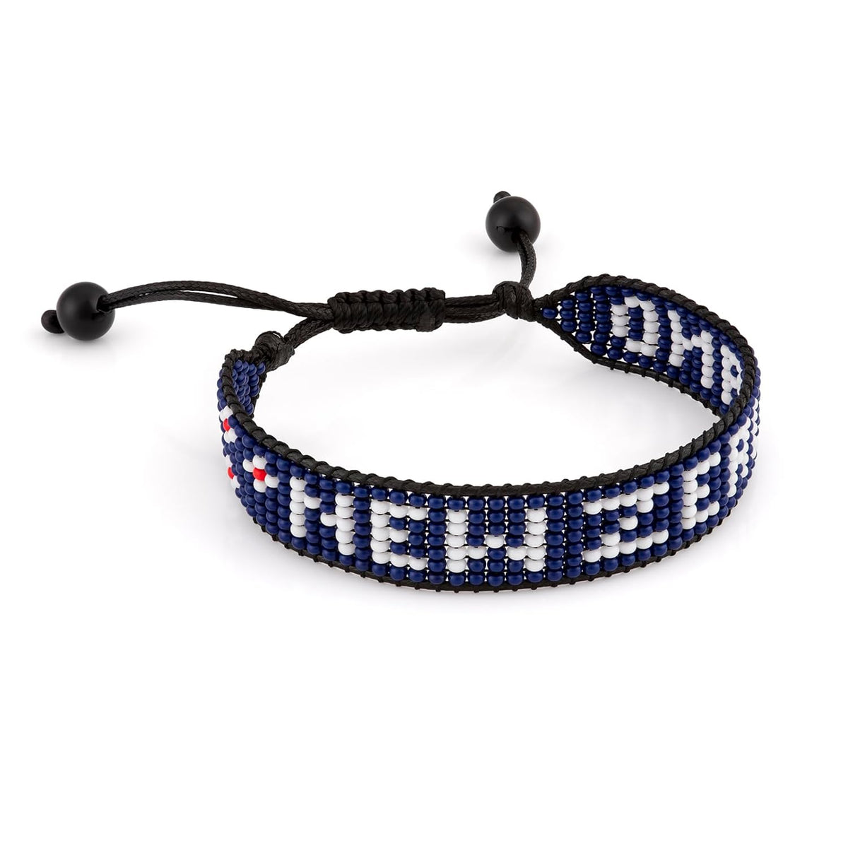 New Zealand Beaded Bracelet – Handmade Adjustable Flag Bracelet with Team Name – World Cup 2026 Inspired Soccer Fan Jewelry – Durable & Unisex