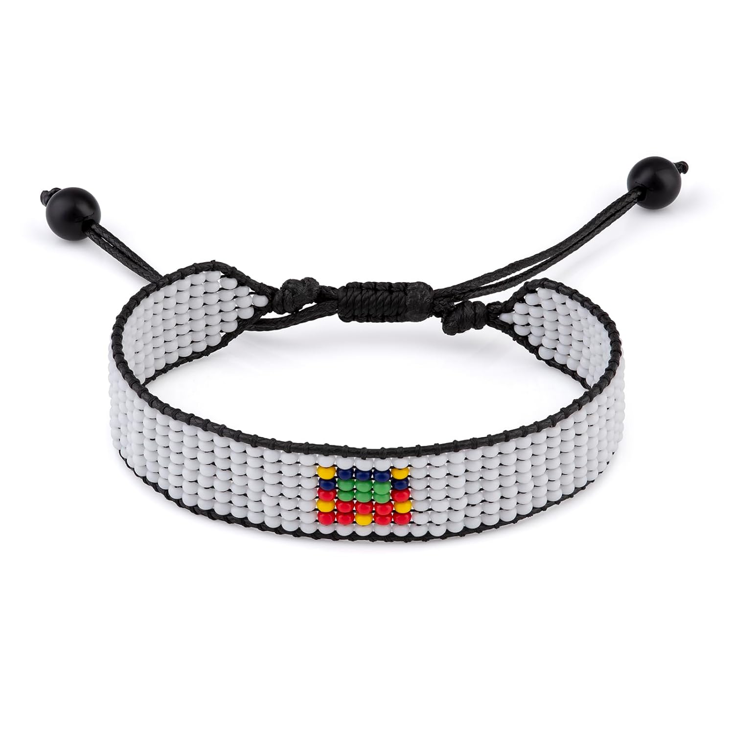 Papua New Guinea Flag Bracelet: Adjustable, Boho Style Rope Bracelet for Women & Men