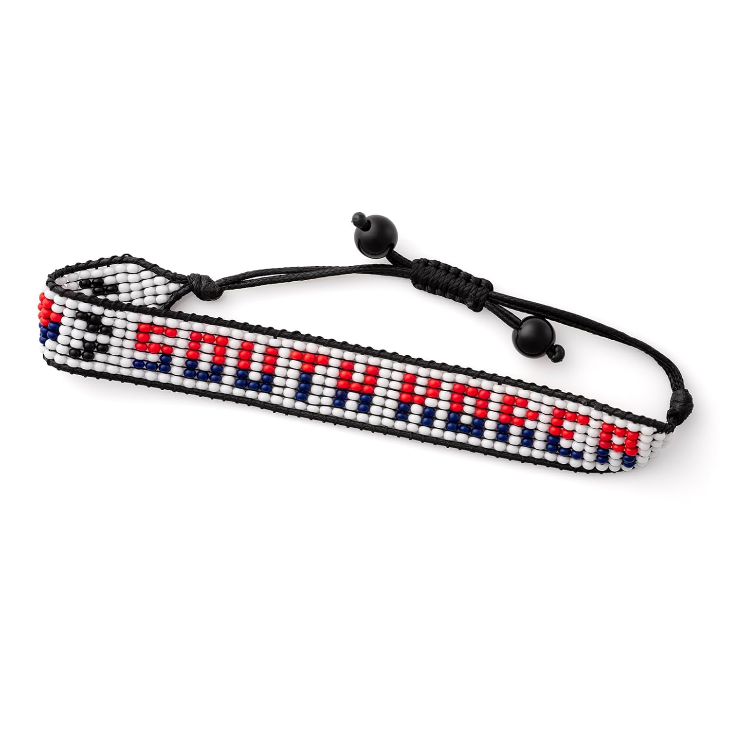 South Korea Beaded Bracelet – Handmade Adjustable Flag Bracelet with Team Name – World Cup 2026 Inspired Soccer Fan Jewelry – Durable & Unisex