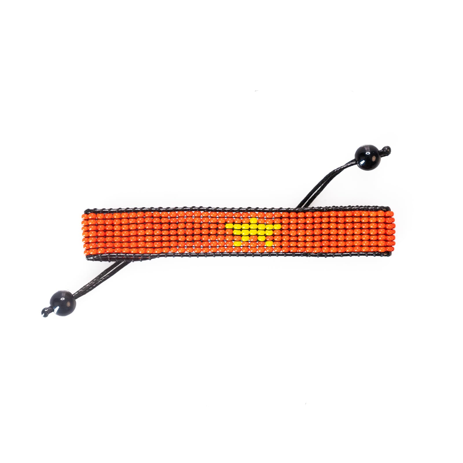 Vietnam Flag Bracelet: Handmade, Adjustable Boho-Style Rope Bracelet with Patriotic Design