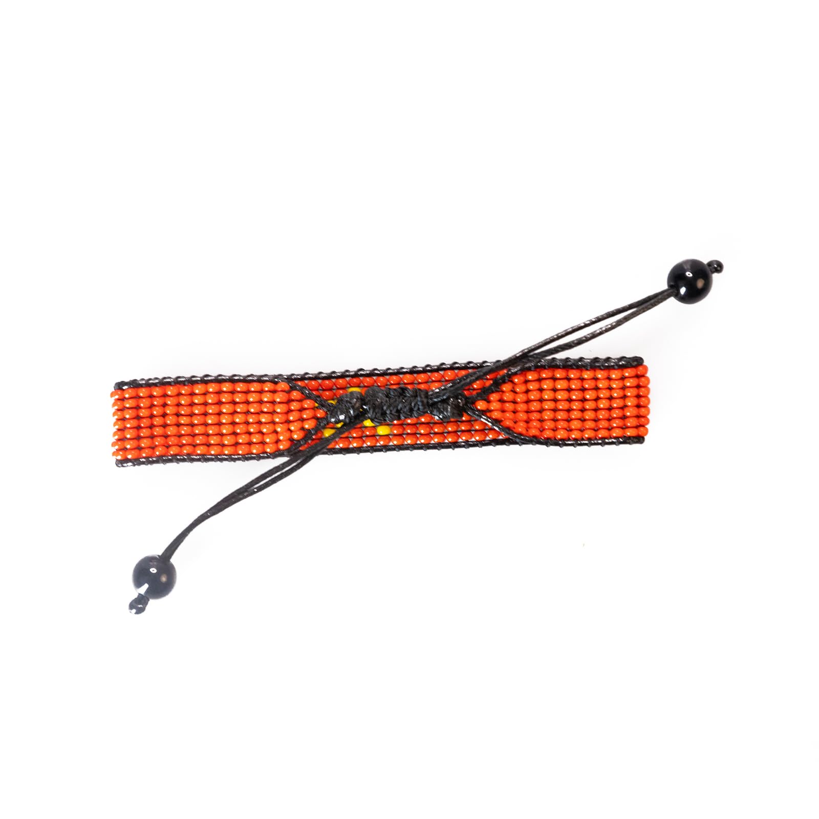 Vietnam Flag Bracelet: Handmade, Adjustable Boho-Style Rope Bracelet with Patriotic Design