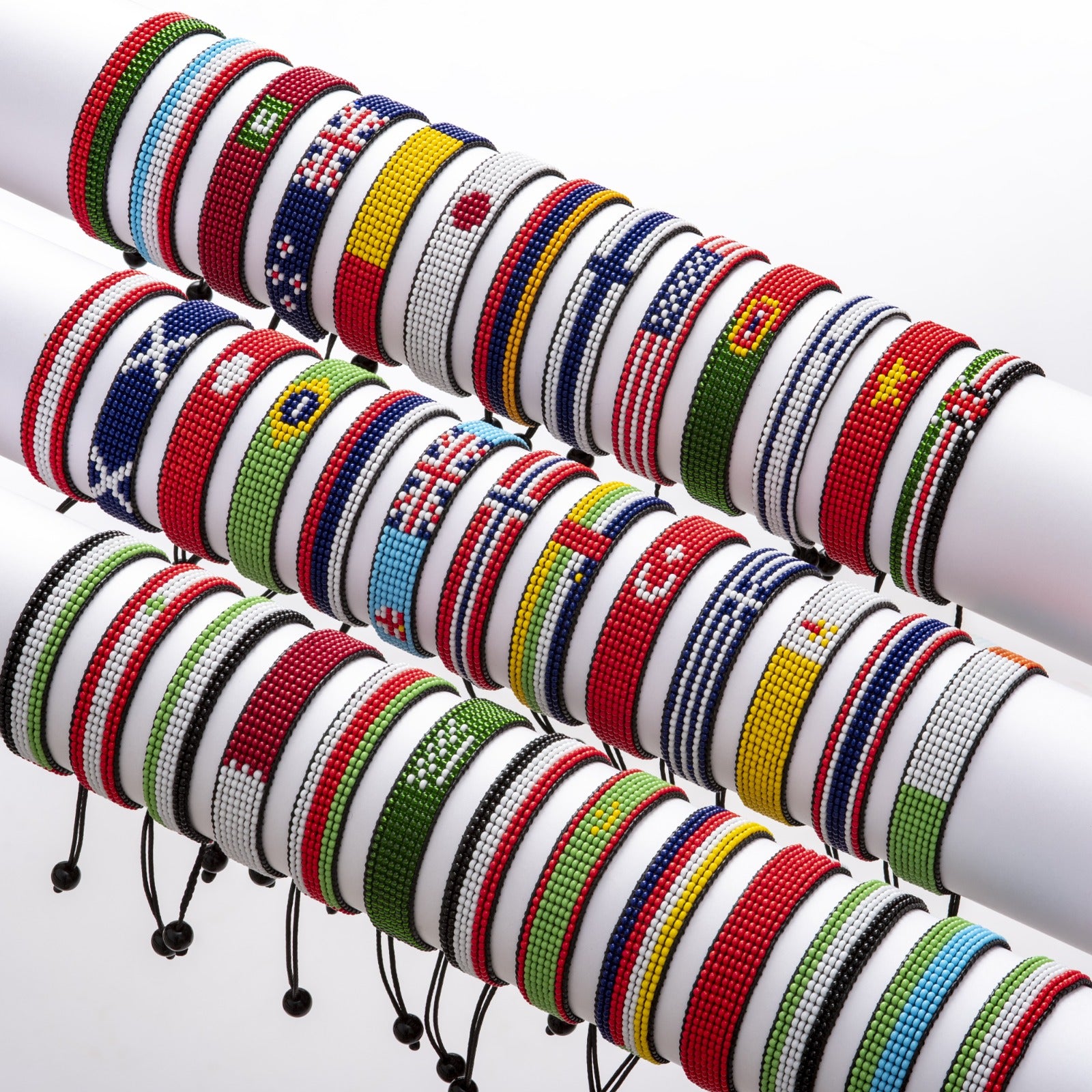 Sudan Handcrafted Adjustable Flag Bracelet